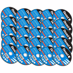 Lot de 25 disques à découper les métaux 230 x 1.9 x 22,2 mm. Pour réaliser des coupes fines grâce à une épaisseur de lame de  ...