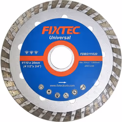 Disque extra mince 1.6 mm à jante continue de 7 mm pour une coupe performante à sec ou avec eau (recommandée) et une durée de ...