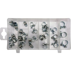 Yato - Assortiment de 30 colliers a machoire pour durites de 6 a 16 mm