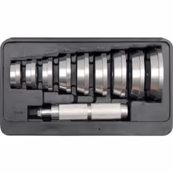 Jeu d'outils de montage et de pose de roulements et de bagues à lèvre joints spi , 10 pièces. Kit d'outils en aluminium spéci ...