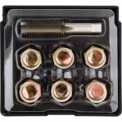 Kit pour réparer le filetage du bouchon de vidange d'huile de 14 x 150 détérioré ; diamètre origine 14x150 nouveau bouchon 15 ...