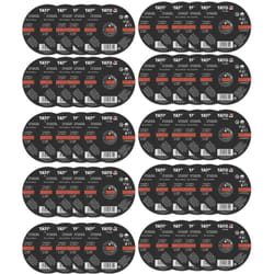 Yato - 50 disques 125 x 1 x 22.2 special inox a tronconner l'acier et tous les metaux