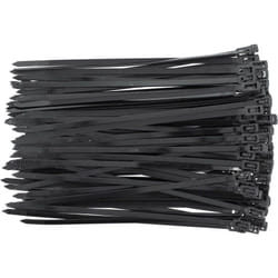 Yato - Lot 100 colliers rilsan attache fils reutilisables serre cables 4.8x200mm