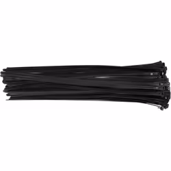 Rilsans de qualité en nylon très pratiques pour la fixation de câbles et accessoires. 50 Serre câbles attaches fils réutilisa ...