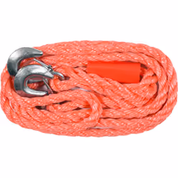 Sangle pour un remorquage plus sûr et plus souple. Anti-moisissure à crochets robustes en acier forgé, avec manchons d'attach ...