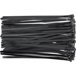 Yato - Lot 50 colliers rilsan attache fils reutilisables serre cables 7.6 x 250mm