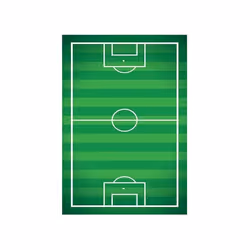 Tapis chambre enfant 120x160 cm Polyester Soccer
