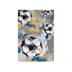 Tapis chambre enfant 120x160 cm Polyester Football