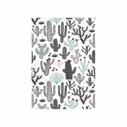Tapis chambre enfant 80x150 cm Polyester Cactus