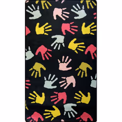 Tapis chambre enfant 80x150 cm Polyester Hand