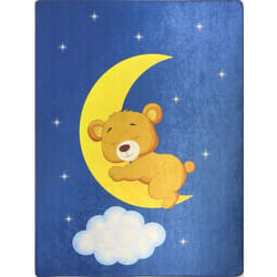 Tapis chambre enfant 120x160 cm Polyester Clair De Lune