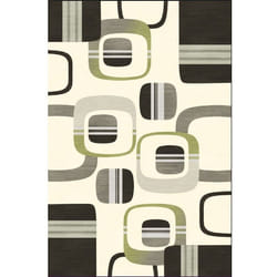 Tapis de salon 120x180 cm Polyester Gulli Vert