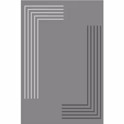 Tapis de salon 80x150 cm Polyester Grec
