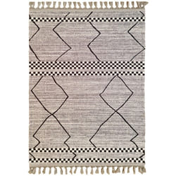 Tapis de salon 200x300 cm Polyester Berbere Asni