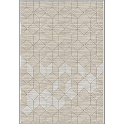 Tapis de salon 120x180 cm Polycoton Nil
