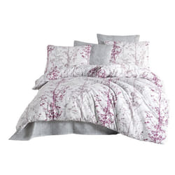 Parure de lit 220x240 cm Polycoton Masal Rose