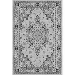 Tapis de salon 300x400 cm Polyester Orient Gris