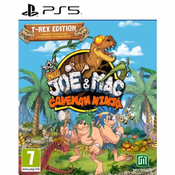 New Joe And Mac Caveman Ninja T-Rex Edition Jeu PS5