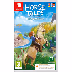 Microids Horse Tales: Emerald Valley Ranch, Nintendo Switch, Tout le monde, Code dans une boîte