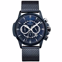 Montre Homme PIERRE LANNIER en Acier Bleu - 241403