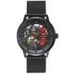 Montre - Pierre Lannier - PADDOCK - Automatique - Bracelet acier noir - 43 mm