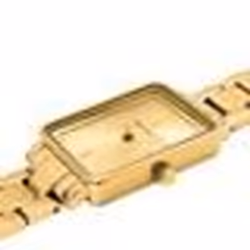 Montre Femme - LANNIE - ARIANE - Cadran Doré - Bracelet Acier Doré - Étanchéité 30m