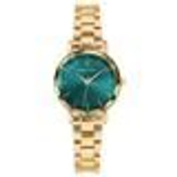 Montre Femme - Pierre Lannier - 012P562 - Acier Doré - Cadran Vert - Étanchéité 5 ATM