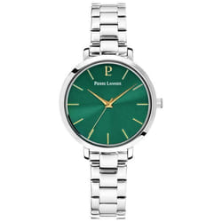 Montre Femme - Chouquette 078J691 - Cadran Vert - Bracelet Acier Argenté - Étanchéité 30 Atm