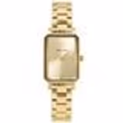 Montre Femme ARIANE Doré Cadran Doré Bracelet Acier Doré 12 MM