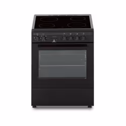 Cuisiniere vitrocéramique Continental Edison CECV60FCB - 4 feux - L58,8 xP61 xH83 cm - Noir