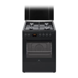 Cuisiniere gaz Continental Edison CECG60FCB1 - 4 feux - L59,8 x P61 xH83cm- Noir