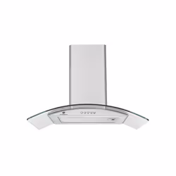 Continental Edison - Hotte décorative L60 cm - inox verre