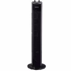 Oceanic OCEAVC78CMB3, Ventilateur vertical domestique, Noir, Sol, 56,91 dB, 21,05 m³/h, Secteur