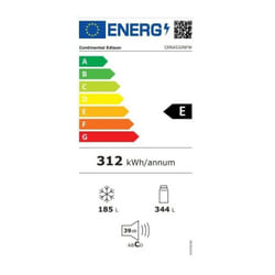 Réfrigérateur américain Continental Edison CERA532NFW - 4 portes - 532L - L90 cm xH177 cm - Blanc
