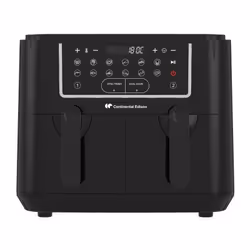 CONTINENTAL EDSION Friteuse a Air Sans huile RFRSH24002CB 9 L Noir 2 bacs 2200W