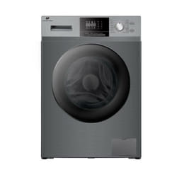 Lave-linge hublot Continental Edison CELL10140S2 - 10 kg - Largeur 60 cm - Classe a - 1400 trs/min - moteur induction -Anthracit