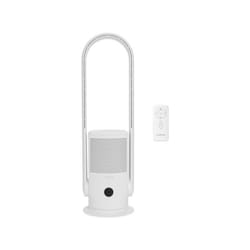 Oceanic - Ventilateur Purificateur d'Air avec filtre - Sans pale - Oscillation - 35W - H.80 cm - Minuterie 8h - Télécommande