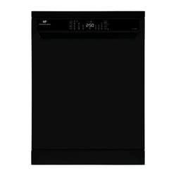 Lave-vaisselle pose libre Continental Edison 15 couverts - Largeur 59,8 cm - Classe d - moteur induction - 39 dB - Noir