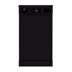 Lave-vaisselle pose libre - largeur 45 cm - 10 couverts - 45 dB - Classe D - affichage LED blanc - demi-charge - départ diff  ...