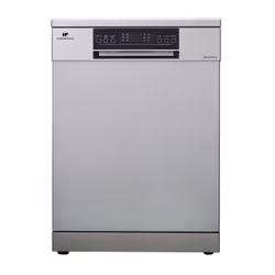 Lave-vaisselle pose libre - L60 cm - 15 couverts - 42 dB - affichage digital blanc - 6 programmes - Dép diff 24h -moteur inve ...