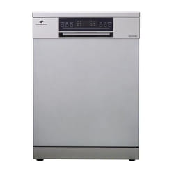 Lave-vaisselle pose libre Continental Edison CELV1544IXP - 15 couverts - 42dB-Silver