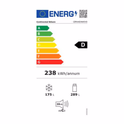 Ce réfrigérateur multi portes de classe énergie D, couleur Inox et au design moderne sublimera votre cuisine. En plus de son  ...
