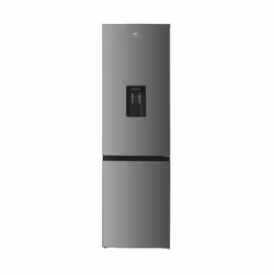 Réfrigérateur congélateur bas - 325L - Total No Frost - distributeur d'eau- Inox - Classe D
