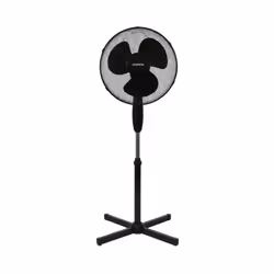 Oceanic - Ventilateur de pied 45 w - ø 41 cm - 3 vitesses - Oscillant - Inclinable - Noir