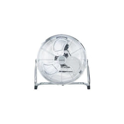 Oceanic - Ventilateur industriel de sol - Brasseur d'air 120 w - 3 vitesses - ø 45 cm - Chromé