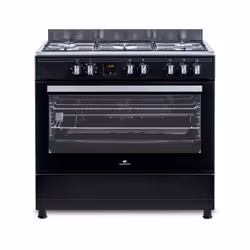 Cuisiniere piano four multifonctions catalyse Continental Edison CECP9060BDD- 95 l - Affichage digital - L90 x h 85 cm - Noi