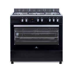 Cuisiniere piano four multifonctions catalyse Continental Edison CECP9060BDD- 95 l - Affichage digital - L90 x h 85 cm - Noi