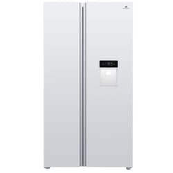 Réfrigérateur américain - CONTINENTAL EDISON - CERA505NFWD - 503 L - Total No Frost (Sans givre) - Classe D - L92 x H177 cm - Blanc