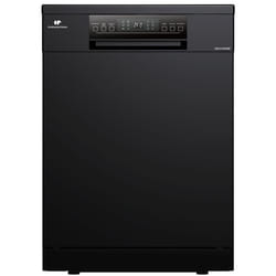 Lave-vaisselle pose-libre - CONTINENTAL EDISON - CELV1544IBP - 15 couverts - Inverter - 60 cm - 42 dB - Noir mat