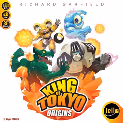 Jeu d ambiance Iello King of Tokyo Origins